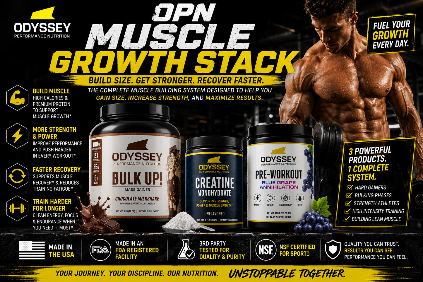OPN Muscle Growth Stack