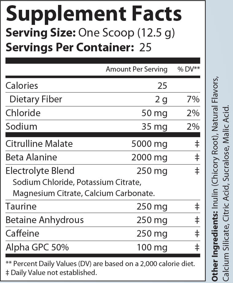 Pump Pre - Workout Georgia Peach Rings